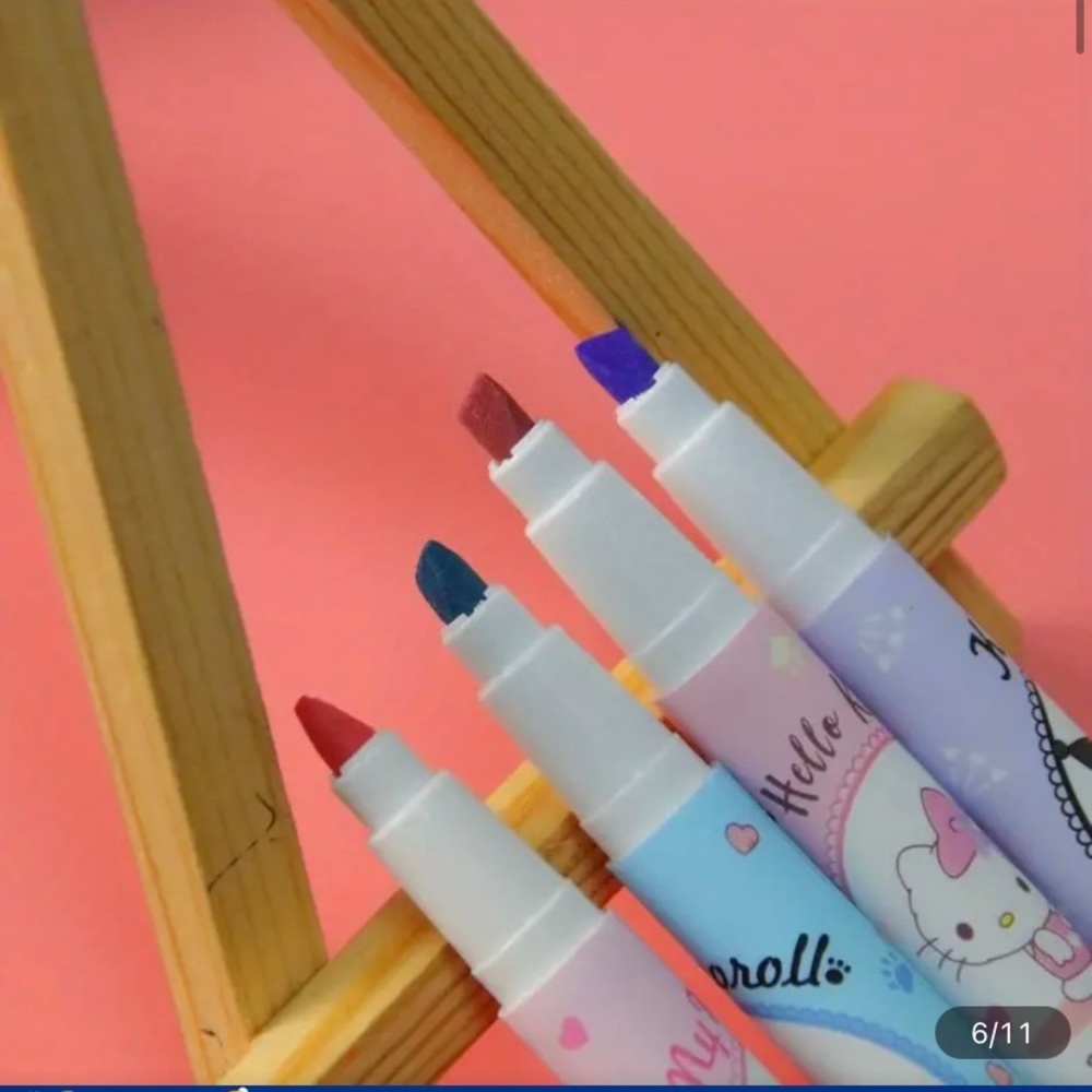 New 6 pc Sanrio Characters Highlighter set - Picture 6 of 11